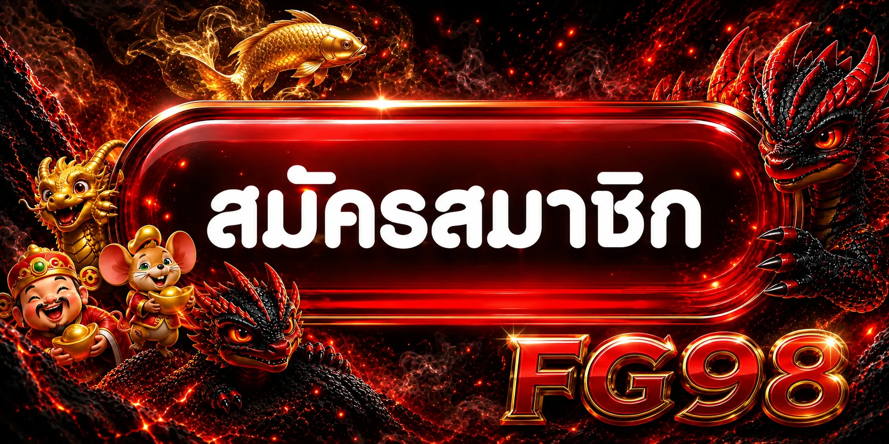 แบนเนอร์ FG98 ทางเข้าและสมัครสมาชิก